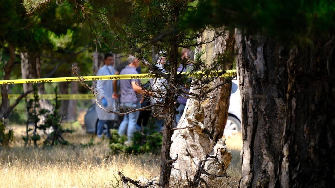 Kayıp olarak aranan kadın ormanda ağaca asılı halde bulundu 4